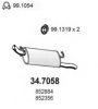 ASSO 34.7058 End Silencer